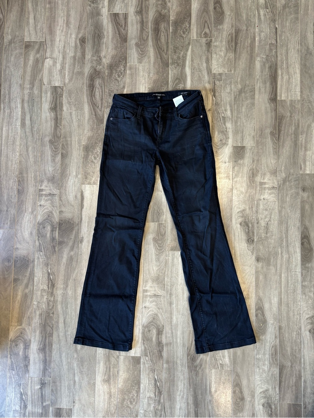 Guess Black Flared Jeans